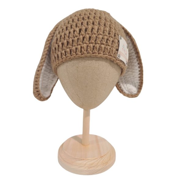 Napier Bunny Ear Knit Hat and Diaper Cover - Picture 2 of 6